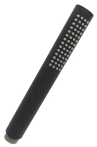 Douchette monojet anticalcaire ABS noir 
